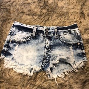 Jean shorts
